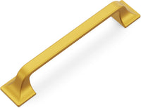 Forge Collection Pull 5-1/16'' cc Brushed Golden Brass Finish H076702-BGB