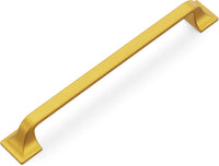 Forge Collection Pull 7-9/16'' cc Brushed Golden Brass Finish H076704-BGB