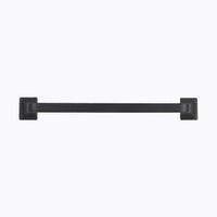 Forge Collection Pull 7-9/16'' cc Black Iron Finish H076704-BI