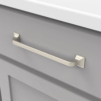 Forge Collection Pull 7-9/16'' cc Satin Nickel Finish H076704-SN