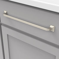 Forge Collection Pull 12'' cc Satin Nickel Finish H076706-SN