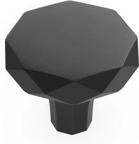 Karat Collection Knob 1-1/4'' Diameter Matte Black Finish H077839MB