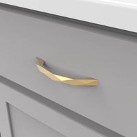 Karat Collection Pull 3-3/4'' cc Brushed Golden Brass Finish H077841BGB