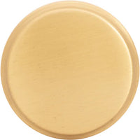 Piper Collection Knob 1-1/4'' Diameter Brushed Golden Brass Finish H077849BGB