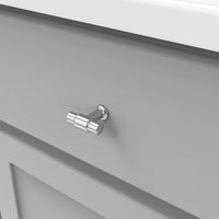 Piper Collection T-Knob 1-5/8'' X 5/8'' Chrome Finish H077850CH
