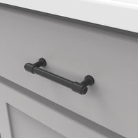 Piper Collection Pull 3-3/4'' cc Matte Black Finish H077852MB