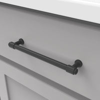 Piper Collection Pull 6-5/16'' cc Matte Black Finish H077854MB