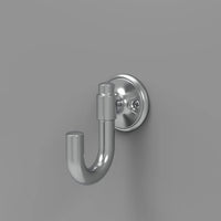 Piper Collection Hook 1-1/8'' cc Chrome Finish H077859CH