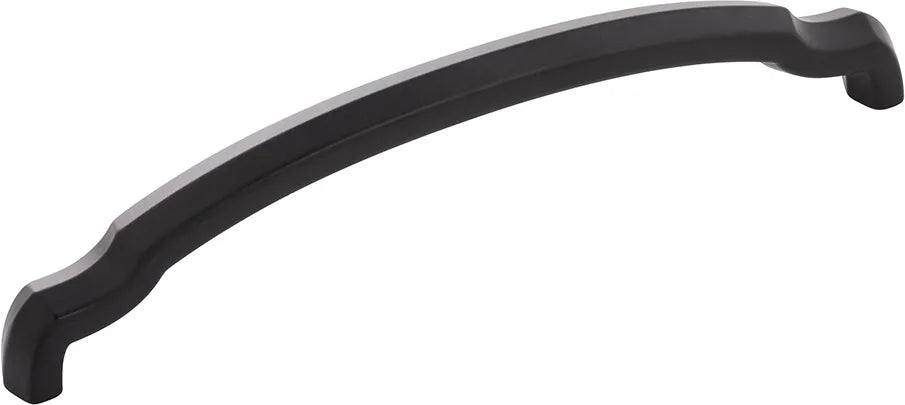 Veranda Collection Pull 6-5/16'' cc Matte Black Finish H077865MB