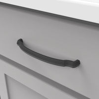 Veranda Collection Pull 6-5/16'' cc Matte Black Finish H077865MB