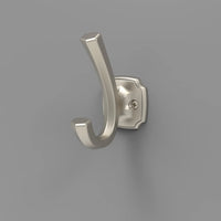 Veranda Collection Hook 1'' cc Satin Nickel Finish H077870SN