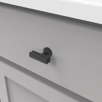 Woodward Collection T-Knob 1-15/16'' X 15/16'' Matte Black Finish H077878MB