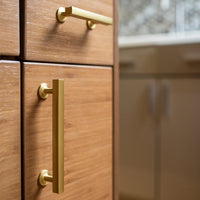 Woodward Collection Pull 3'' cc Brushed Golden Brass Finish H077880BGB