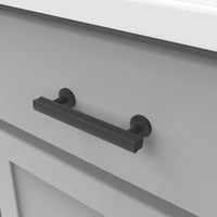 Woodward Collection Pull 3-3/4'' cc Matte Black Finish H077881MB