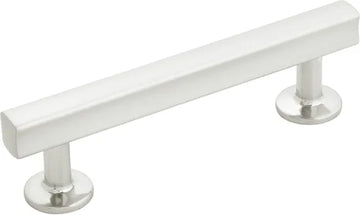 Woodward Collection Pull 3-3/4'' cc Satin Nickel Finish H077881SN