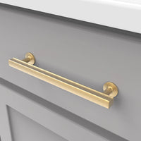 Woodward Collection Pull 6-5/16'' cc Brushed Golden Brass Finish H077883BGB