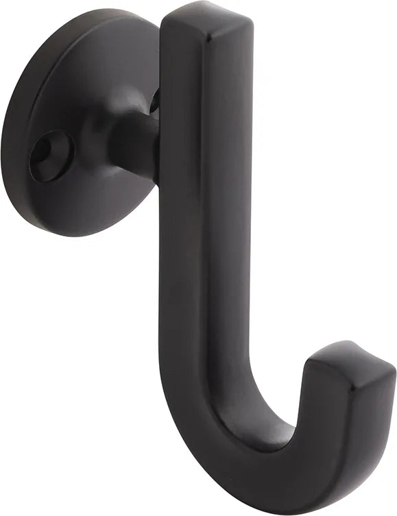 Woodward Collection Hook 1-1/8'' cc Matte Black Finish H077888MB