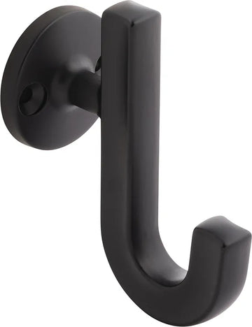 Woodward Collection Hook 1-1/8'' cc Matte Black Finish H077888MB