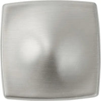 Dover Collection Knob 1-1/4'' Square Satin Nickel Finish H078769SN