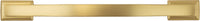Dover Collection Pull 6-5/16'' cc Brushed Golden Brass Finish H078773BGB