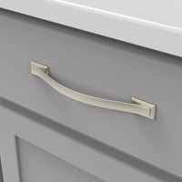 Dover Collection Pull 6-5/16'' cc Satin Nickel Finish H078773SN