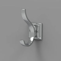 Dover Collection Hook 3/4'' cc Chrome Finish H078774CH