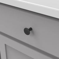 Maven Collection Knob 1-1/4'' Diameter Matte Black Finish H078776MB