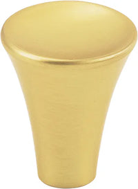 Maven Collection Knob 15/16'' Diameter Brushed Golden Brass Finish H078777BGB