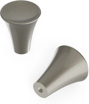 Maven Collection Knob 15/16'' Diameter Satin Nickel Finish H078777SN