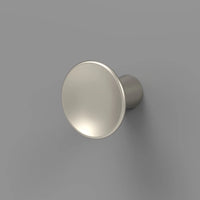 Maven Collection Hook Knob 2-5/16'' Diameter Satin Nickel Finish H078782SN