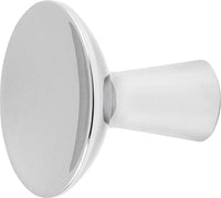 Maven Collection Hook Knob 2-5/16'' Diameter Chrome Finish H078782CH