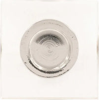 Crystal Palace Collection Knob 1-3/8'' Square Crysacrylic with Polished Nickel Finish H079525-CA14