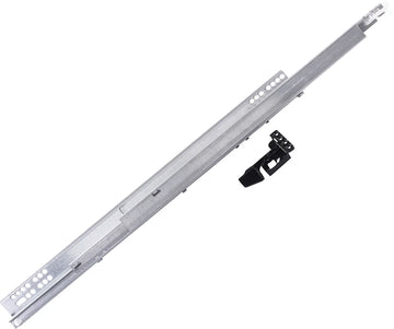 Drawer Slides Drawer Slide Undermount Soft Close 75 lb. Capacity Full Extension 21'' Cadmium Finish HH075214-2C