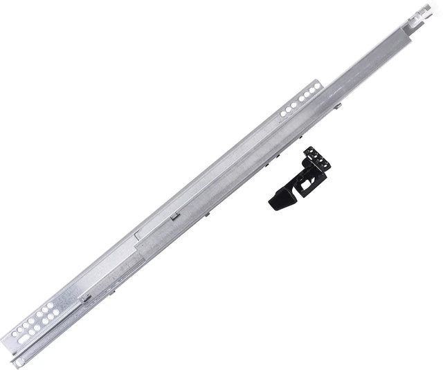 Drawer Slides Drawer Slide Undermount Soft Close 75 lb. Capacity Full Extension 21'' Cadmium Finish HH075214-2C