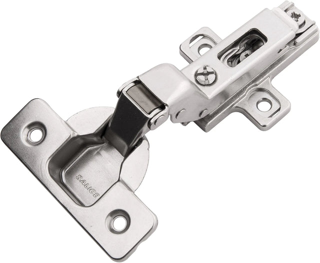 Hinge Concealed Full Inset Frameless Self-Close Clip On Polished Nickel Finish HH075223-14