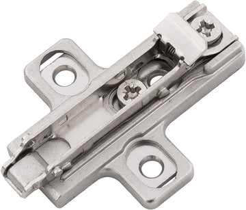Hinge Concealed Frameless Self-Close Mounting Plate 0 mm Polished Nickel Finish HH075227-14