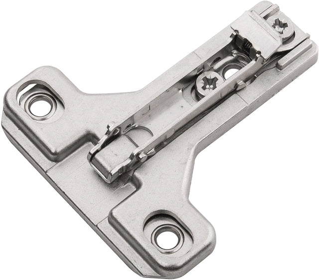 Hinge Concealed Face Frame Self-Close Mounting Plate 1 mm Polished Nickel Finish HH075228-14