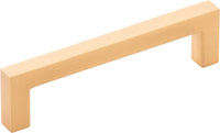 Skylight Collection Pull 3-3/4'' cc Brushed Golden Brass Finish HH075327-BGB