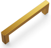 Skylight Collection Pull 3-3/4'' cc Brushed Golden Brass Finish HH075327-BGB