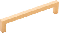 Skylight Collection Pull 5-1/16'' cc Brushed Golden Brass Finish HH075328-BGB