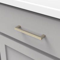 Skylight Collection Pull 5-1/16'' cc Elusive Golden Nickel Finish HH075328-EGN