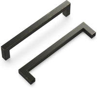 Refined Rustic Collection Pull 12'' cc Black Iron Finish P2994-BI