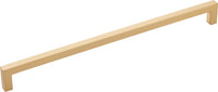 Skylight Collection Pull 12'' cc Brushed Golden Brass Finish HH075336-BGB