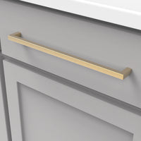Skylight Collection Pull 12'' cc Brushed Golden Brass Finish HH075336-BGB