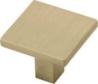 Skylight Collection Knob 1-1/4'' Square Champagne Bronze Finish HH075341-CBZ