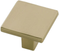 Skylight Collection Knob 1-1/4'' Square Elusive Golden Nickel Finish HH075341-EGN