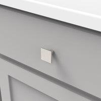 Skylight Collection Knob 1-1/4'' Square Stainless Steel Finish HH075341-SS
