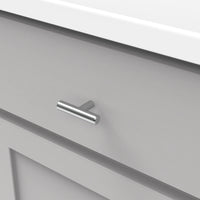 Bar Pulls Collection T-Knob 2-3/8'' x 1/2'' Chrome Finish HH075591-CH