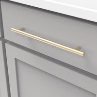 Bar Pulls Collection Pull 8-13/16'' cc Royal Brass Finish HH075598-RLB