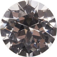 Crystal Palace Collection Knob 1-1/4'' Diameter Glass with Chrome Finish HH075855-GLCH